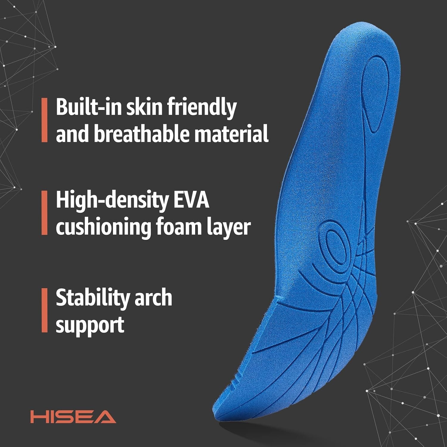 image:imageHISEA Mens Deck Rain Boots Saltwater Fishing Booties Waterproof Ankle Rain Boots with High TractionBlue Camo