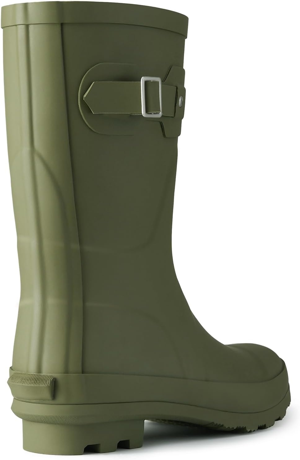image:imageHISEA Womens Mid Calf Rubber Rain Boots Waterproof Wellington Garden Boots