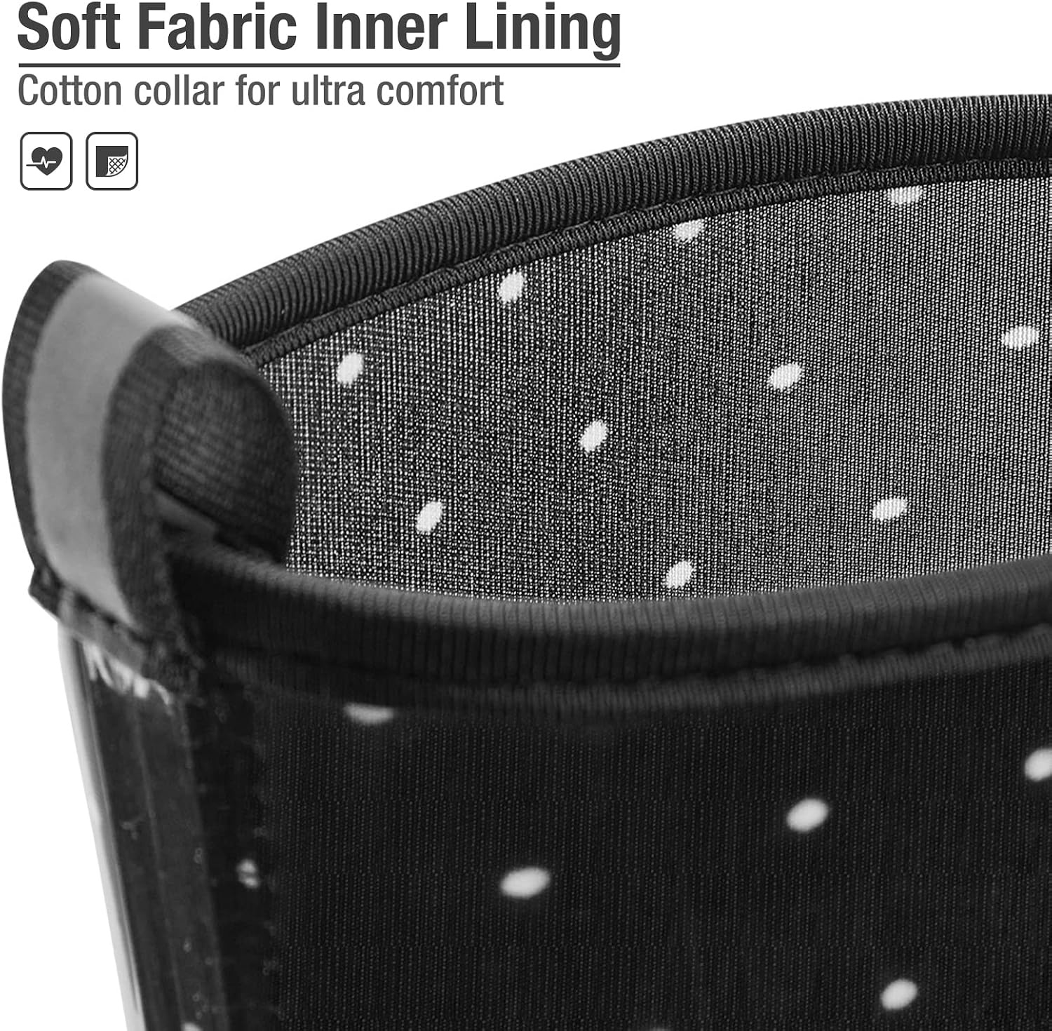 image:imageHISEA Womens Rain Boots Waterproof Mid Calf Garden Boots for WomenPolka Dot