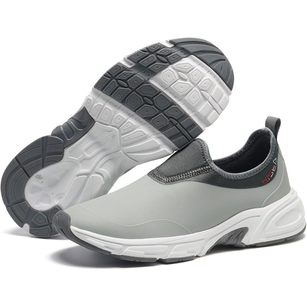 image:imageHISEA Womens Ankle Rain Shoes Neoprene Waterproof Garden Shoes for Women Fashion Walking ShoeGrey