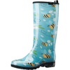 Bee Print Light Blue