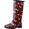 Chicken Print Red