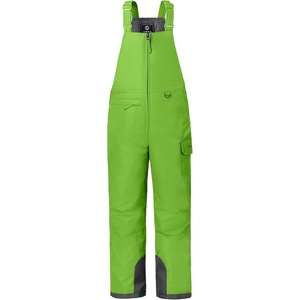 image:imageHISEA Kids Insulated Bibs Snow Bib Overalls Winter Warm Ski Bibs for Girls and Boys Ski Pants Water Resistant Skiing Bibs Green