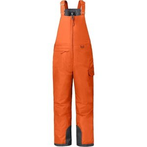 image:imageHISEA Kids Insulated Bibs Snow Bib Overalls Winter Warm Ski Bibs for Girls and Boys Ski Pants Water Resistant Skiing Bibs Orange