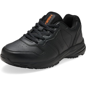 image:imageHISEA Non Slip Shoes for Women Food Service Water amp Oil Resistant Breathable Lightweight Comfortable Lace Up Womens Work Shoes Slip Resistant Work Shoes for Chef Kitchen Restaurant