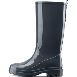image:imageHISEA Rain Boots for Women Waterproof Garden Boots Knee High Rain Shoes with Comfort Insole NonSlip Seamless Tall Rain BootsGrey