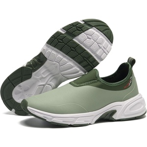 image:imageHISEA Womens Ankle Rain Shoes Neoprene Waterproof Garden Shoes for Women Fashion Walking ShoeGreen