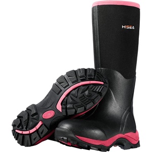 image:imageHISEA Womens Hunting Boots Insulated Rubber Boots Waterproof Outdoor