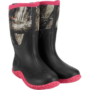 image:imageHISEA Womens Rain Boots Waterproof Insulated Rubber Boots Mid Calf Garden Boot Outdoor